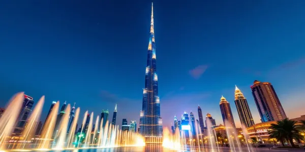Filming in Dubai
