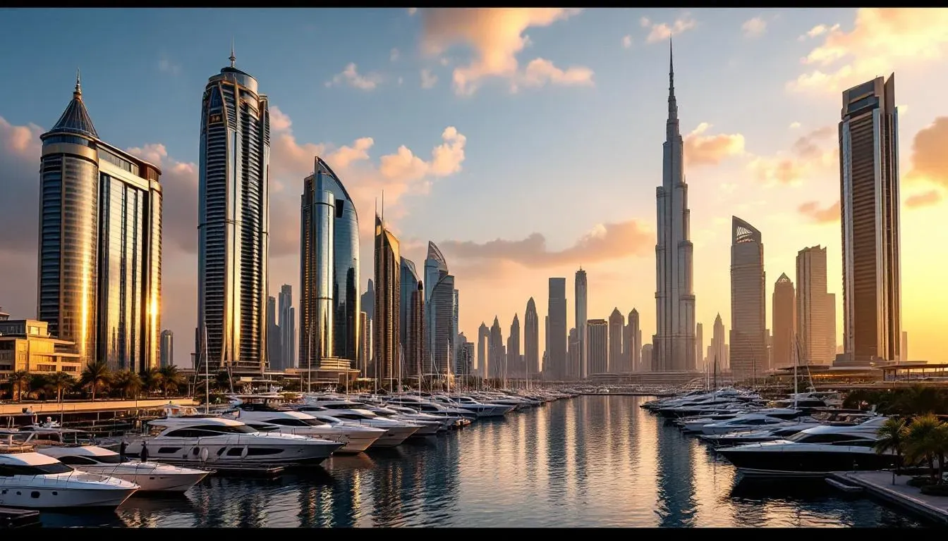 Filming location in United Arab Emirates
