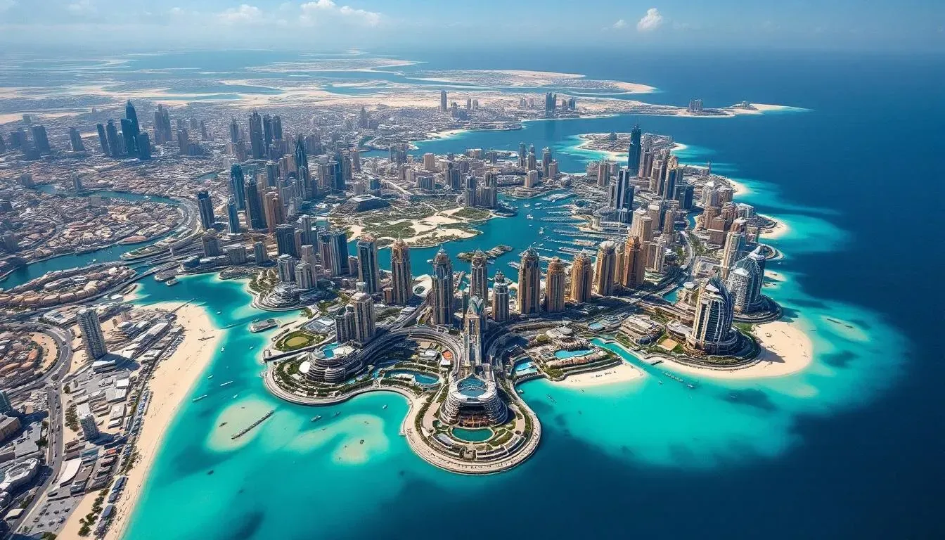 Filming location in United Arab Emirates