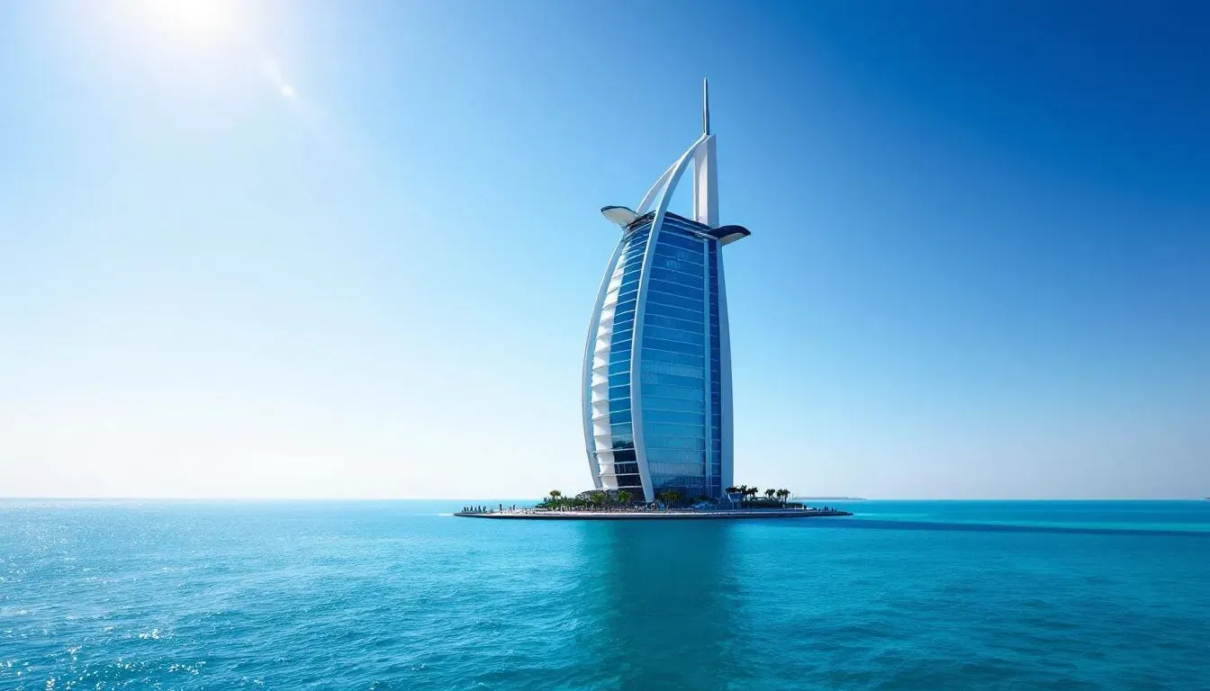 Burj Al Arab - filming location in United Arab Emirates