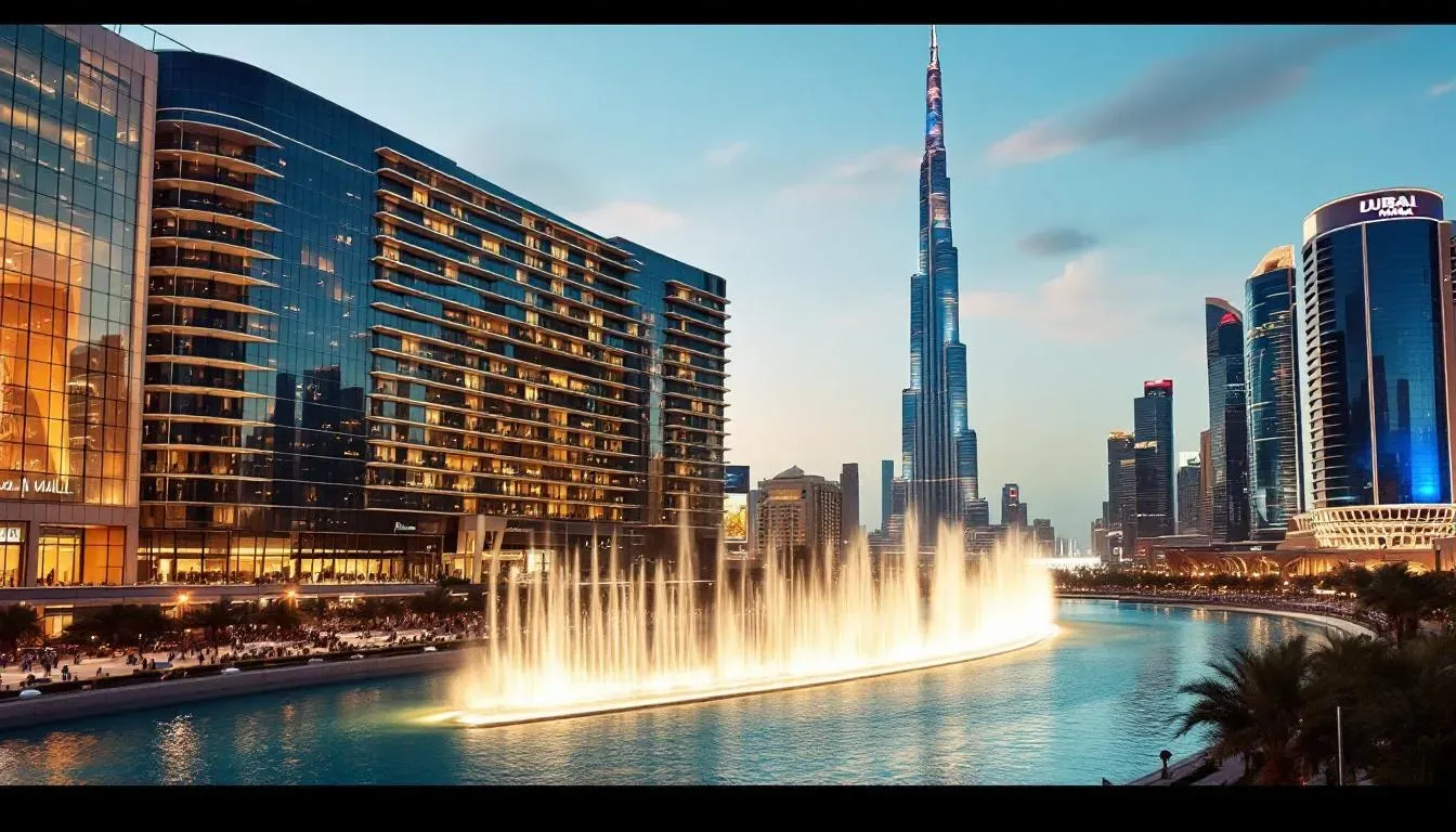 Dubai Mall Exterior - filming location in United Arab Emirates