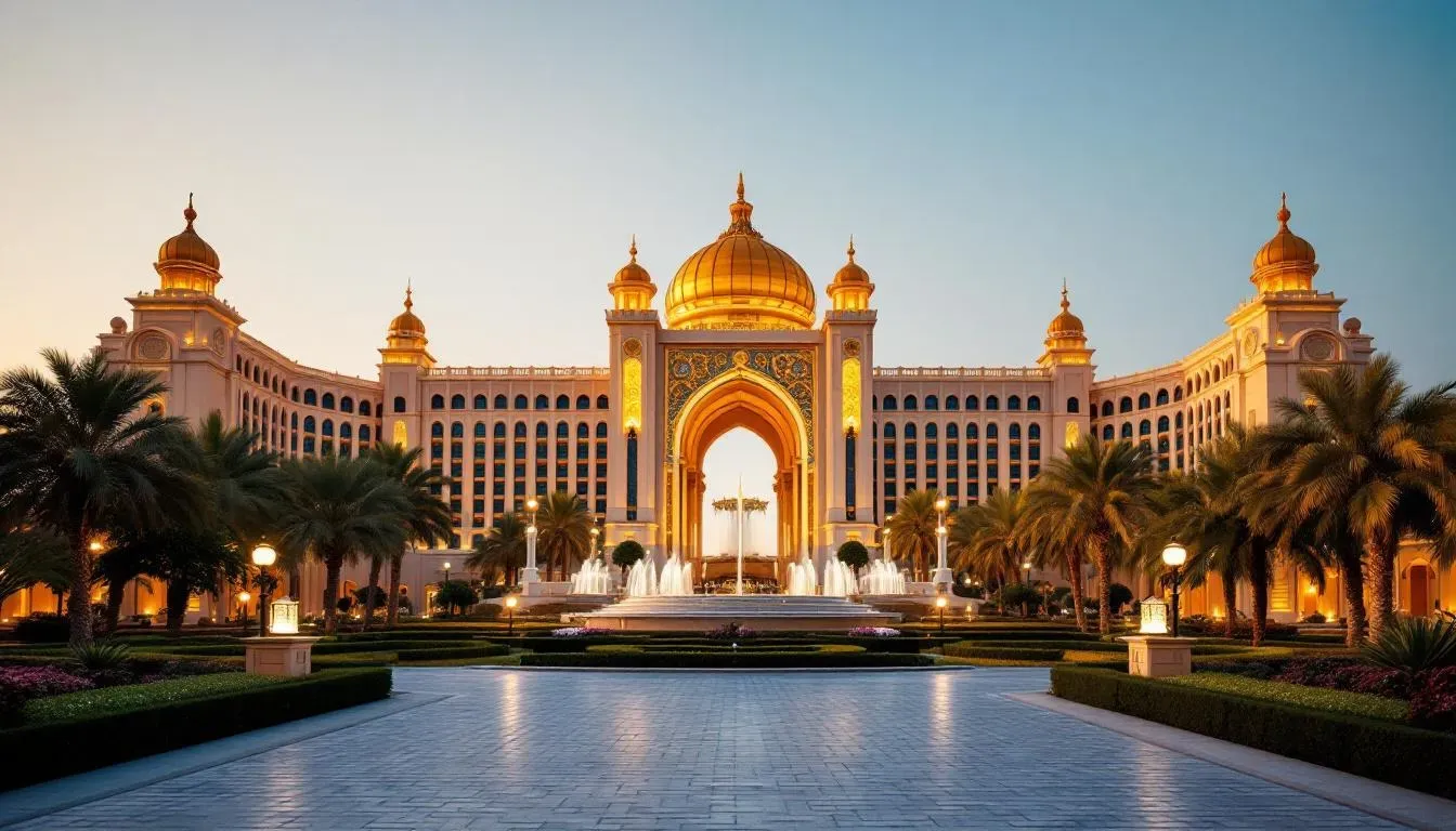Emirates Palace - filming location in United Arab Emirates