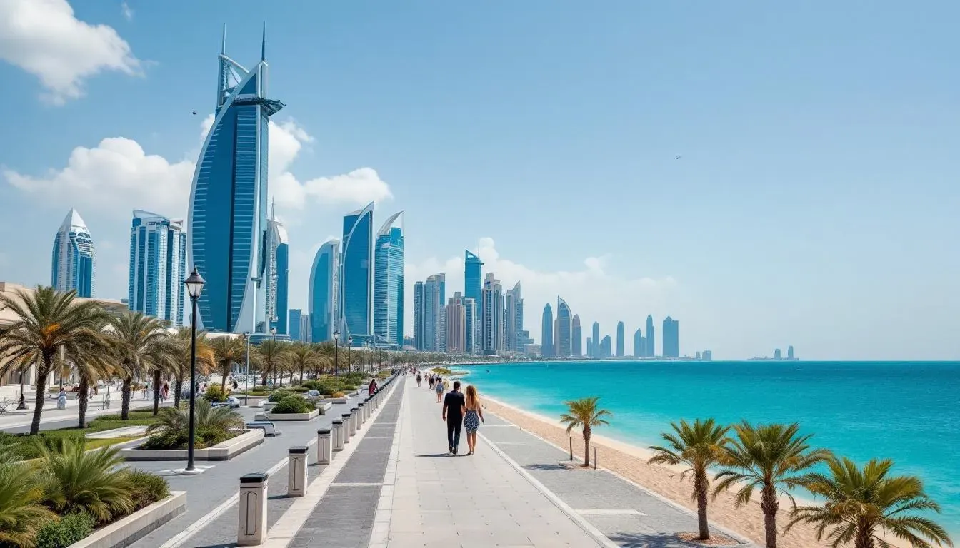 Abu Dhabi Corniche - filming location in United Arab Emirates