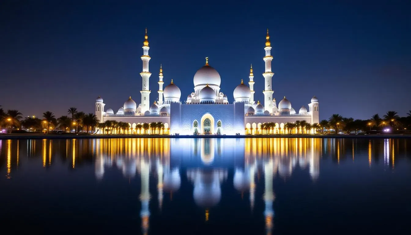 Filming in Sharjah