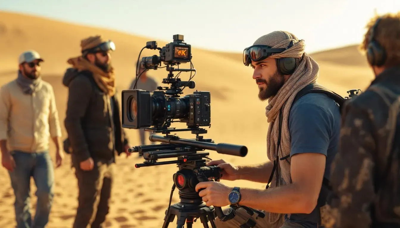 Desert Film Crew - filming location in United Arab Emirates