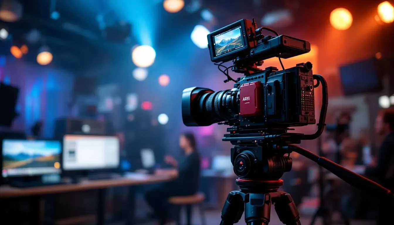 Camera Equipment Setup - filming location in United Arab Emirates