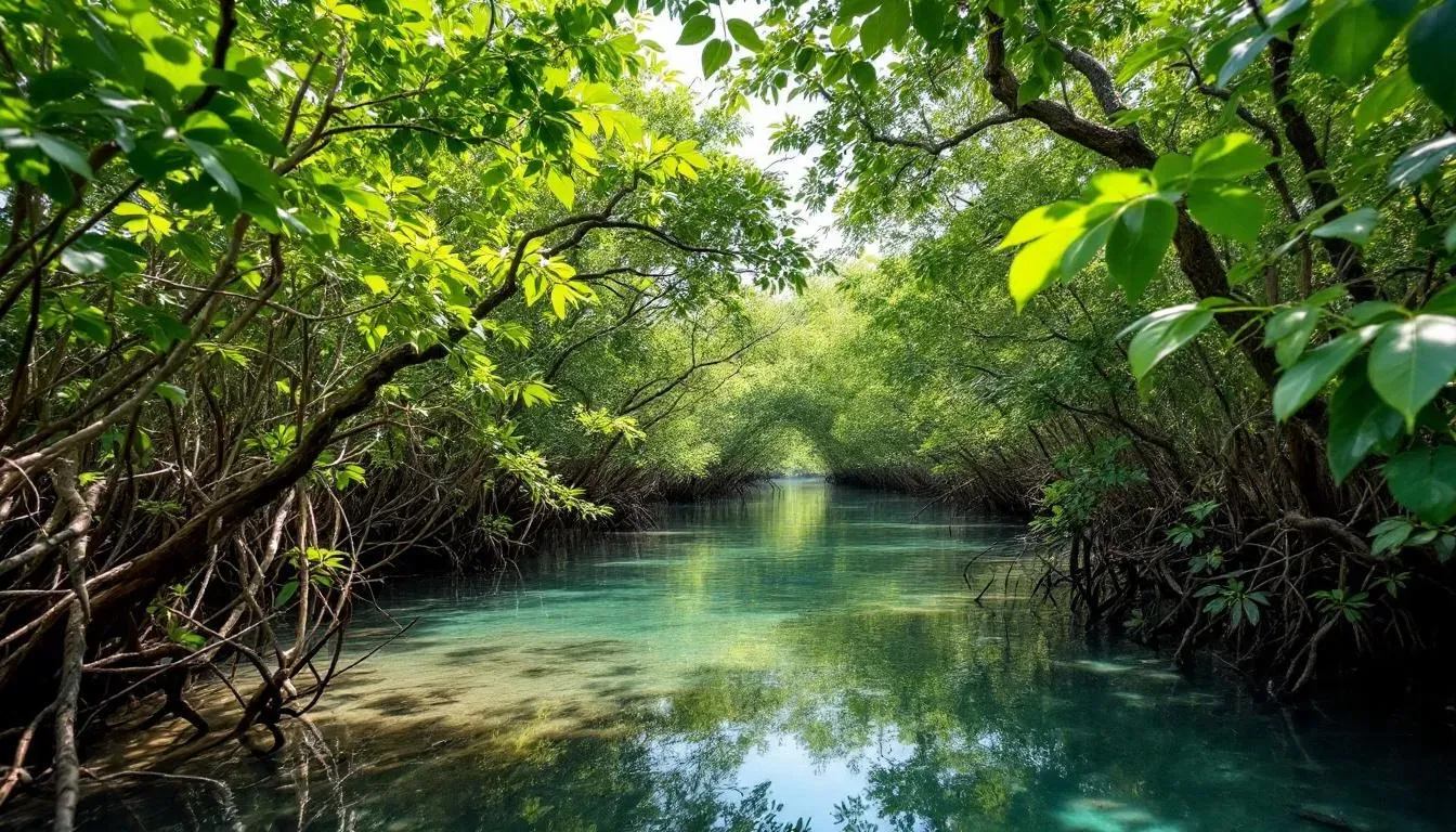Mangrove Forests - filming location in United Arab Emirates