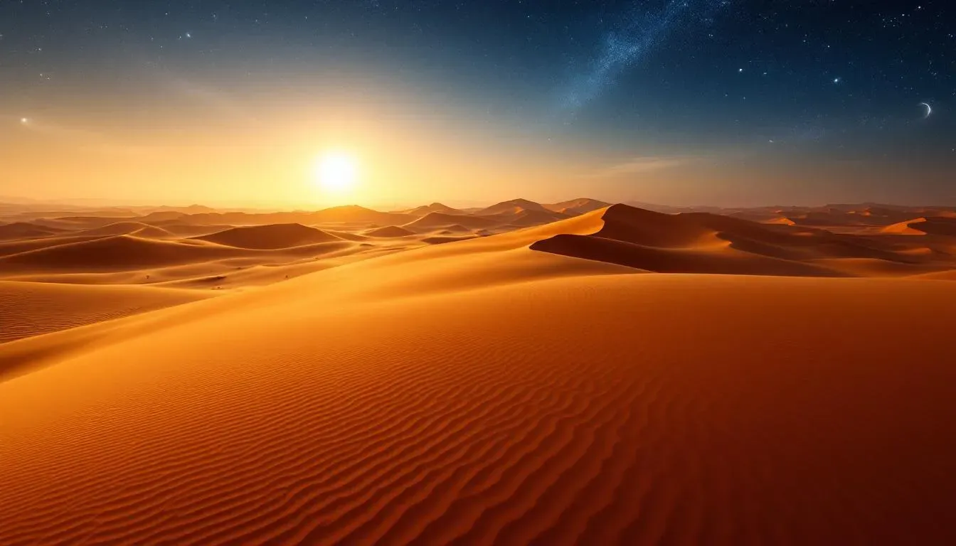 Rub Al Khali Golden Hour - filming location in United Arab Emirates