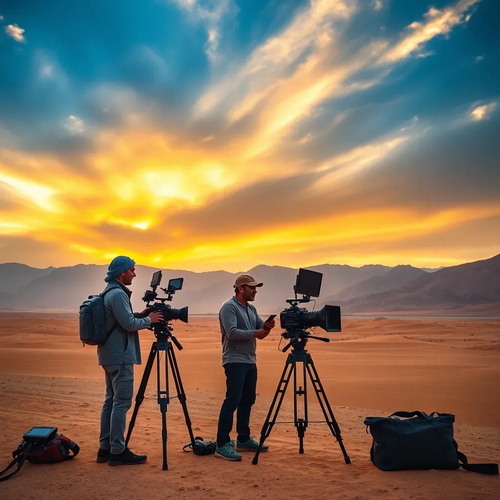 Weather Planning for Film Shoots: Seasonal Guide illustration